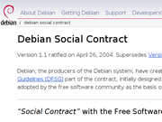 Debian website redesign