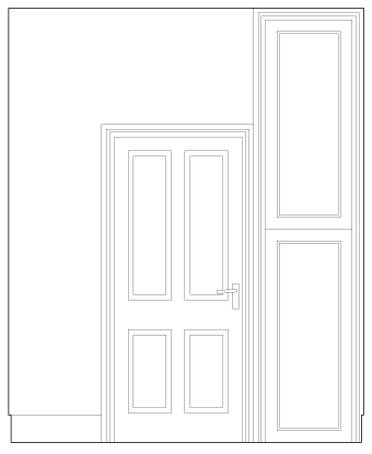 Door cross-section